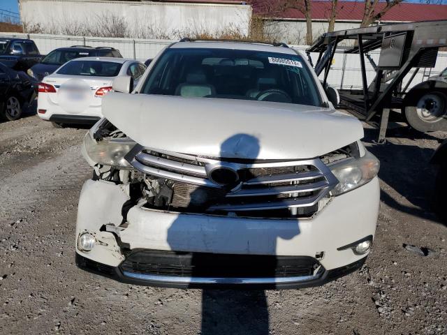 5TDBK3EH0BS085960 - 2011 TOYOTA HIGHLANDER BASE WHITE photo 5