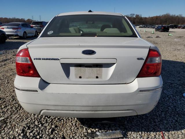 1FAHP24137G145909 - 2007 FORD FIVE HUNDR SEL WHITE photo 6