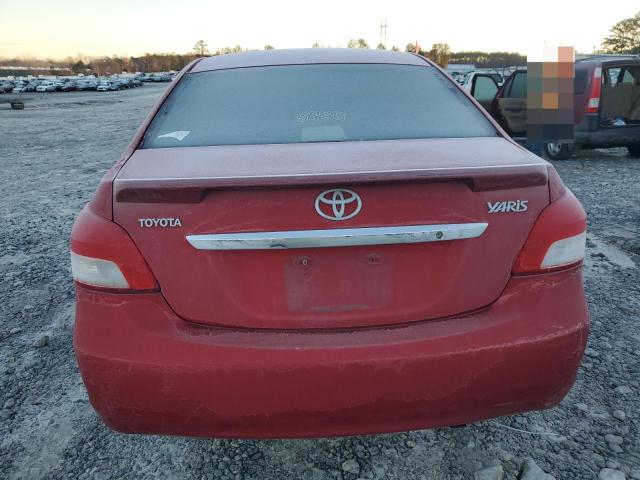 JTDBT923871043551 - 2007 TOYOTA YARIS RED photo 6