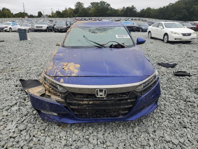 1HGCV1F33JA253364 - 2018 HONDA ACCORD SPORT BLUE photo 5