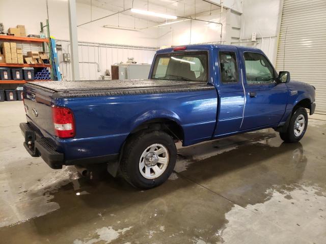 1FTYR14U87PA30232 - 2007 FORD RANGER SUPER CAB BLUE photo 3