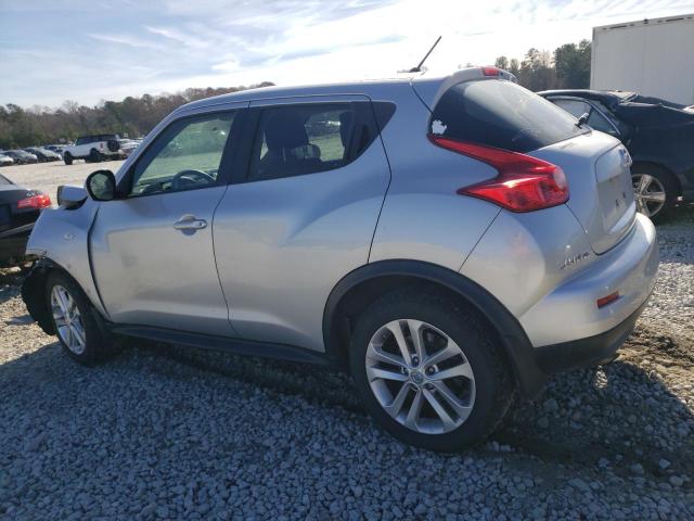 JN8AF5MR6ET450433 - 2014 NISSAN JUKE S SILVER photo 2