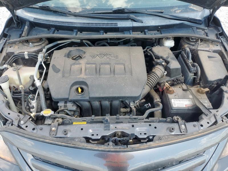 5YFBU4EE1CP060274 - 2012 TOYOTA COROLLA BASE შავი ფოტო 11
