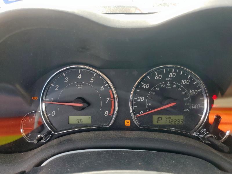 5YFBU4EE1CP060274 - 2012 TOYOTA COROLLA BASE შავი ფოტო 9