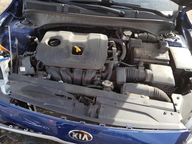 3KPF24AD6LE198950 - 2020 KIA FORTE FE BLUE photo 11