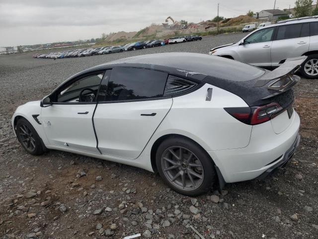 5YJ3E1EB3NF241431 - 2022 TESLA MODEL 3 WHITE photo 2