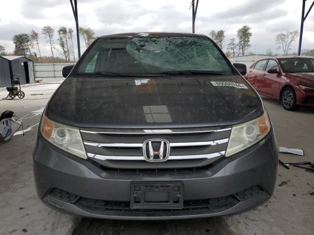 5FNRL5H29DB059329 - 2013 HONDA ODYSSEY LX GRAY photo 5