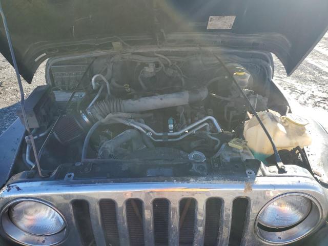 1J4FA44S06P712397 - 2006 JEEP WRANGLER / UNLIMITED GREEN photo 11