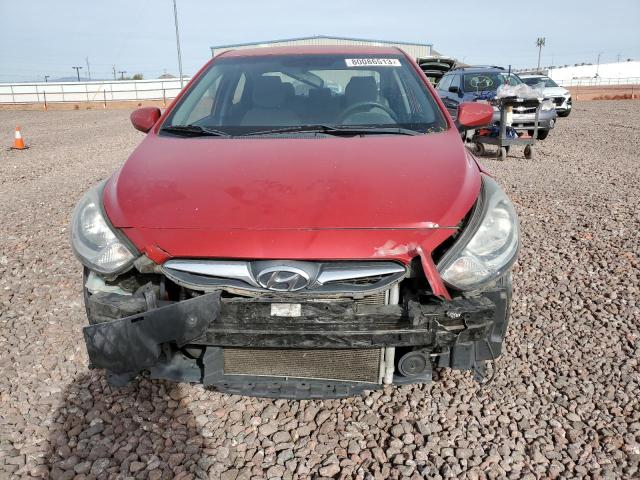 KMHCU4AE4DU319298 - 2013 HYUNDAI ACCENT GLS RED photo 5