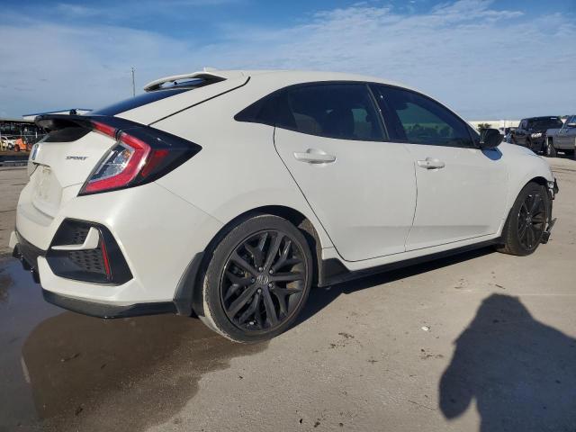 SHHFK7H43MU222249 - 2021 HONDA CIVIC SPORT Ақ фото 3