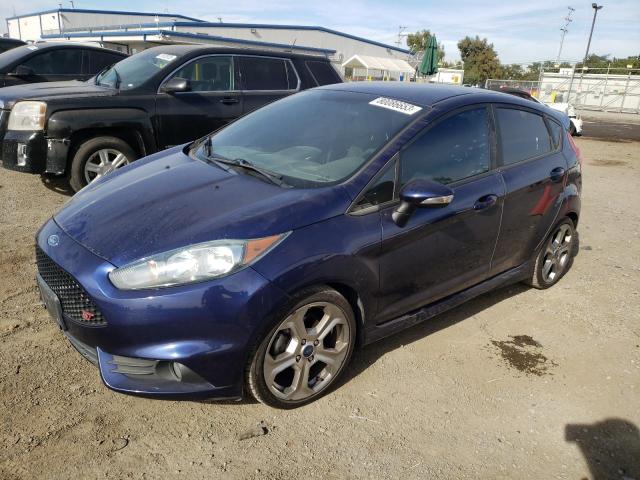 3FADP4GX4GM130741 - 2016 FORD FIESTA ST BLUE photo 1