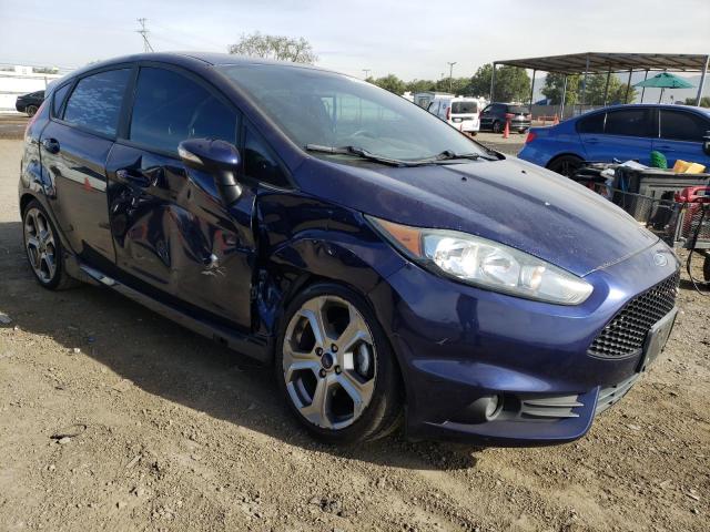 3FADP4GX4GM130741 - 2016 FORD FIESTA ST BLUE photo 4