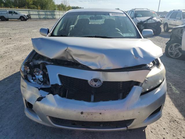 1NXBU4EE5AZ235119 - 2010 TOYOTA COROLLA BASE SILVER photo 5