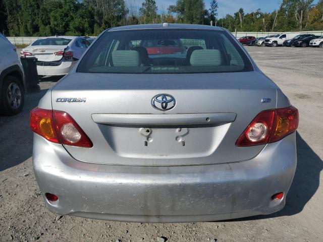 1NXBU4EE5AZ235119 - 2010 TOYOTA COROLLA BASE SILVER photo 6