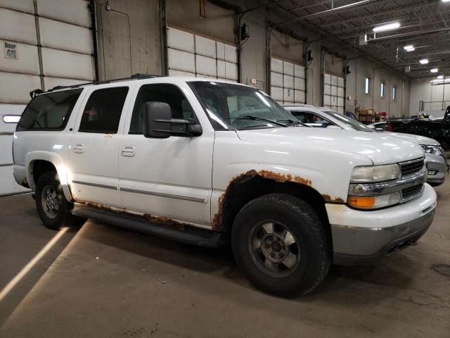 1GNFK16Z12J115517 - 2002 CHEVROLET SUBURBAN K1500 WHITE photo 4