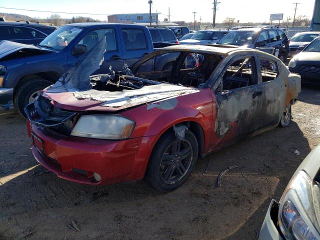 1B3LC56K08N268623 - 2008 DODGE AVENGER SXT RED photo 1