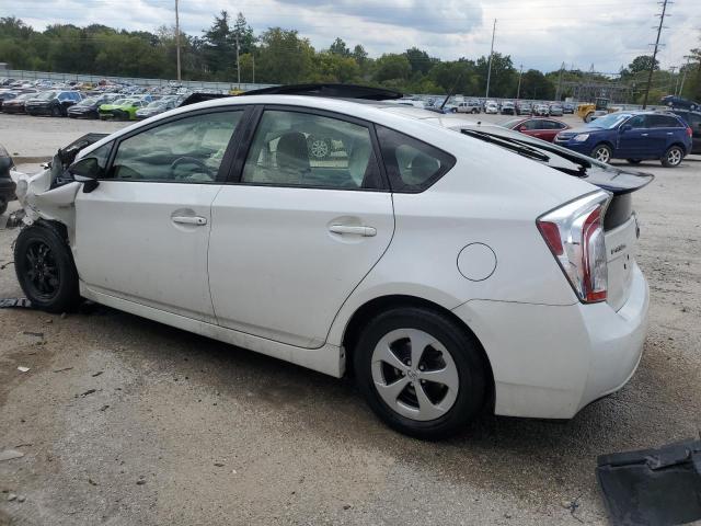 JTDKN3DU9D5640385 - 2013 TOYOTA PRIUS WHITE photo 2