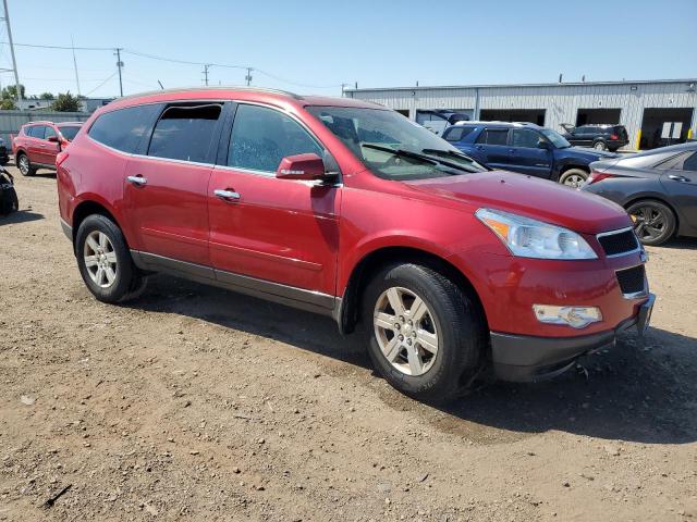 1GNKVJED0CJ106031 - 2012 CHEVROLET TRAVERSE LT 红色 照片 4