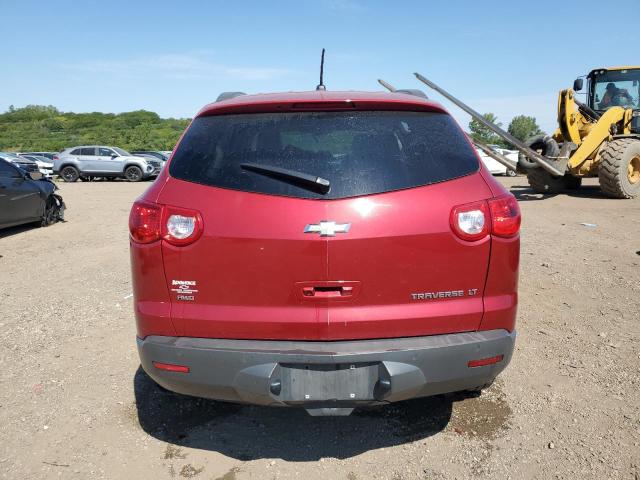 1GNKVJED0CJ106031 - 2012 CHEVROLET TRAVERSE LT 红色 照片 6