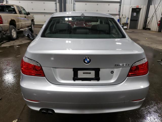 WBANV1C59AC159357 - 2010 BMW 528 XI SILVER photo 6