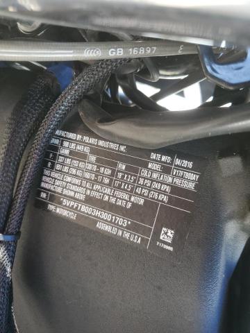 5VPFTB003H3001703 - 2017 VICTORY MOTORCYCLES OCTANE 黑色 照片 8