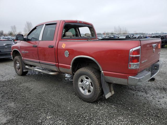 1D7KS28C26J164548 - 2006 DODGE RAM 2500 ST RED photo 2