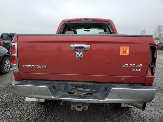 1D7KS28C26J164548 - 2006 DODGE RAM 2500 ST RED photo 6