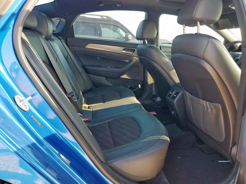 5NPE34AF4KH739658 - 2019 HYUNDAI SONATA LIMITED 蓝色 照片 10