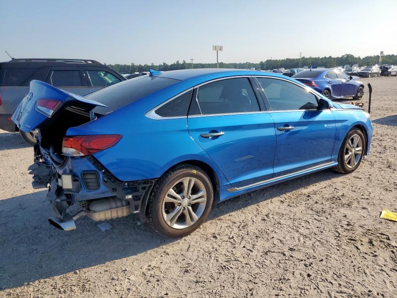 5NPE34AF4KH739658 - 2019 HYUNDAI SONATA LIMITED 蓝色 照片 3