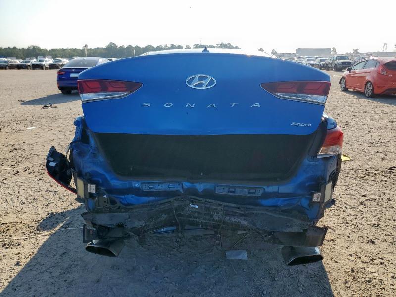 5NPE34AF4KH739658 - 2019 HYUNDAI SONATA LIMITED 蓝色 照片 6