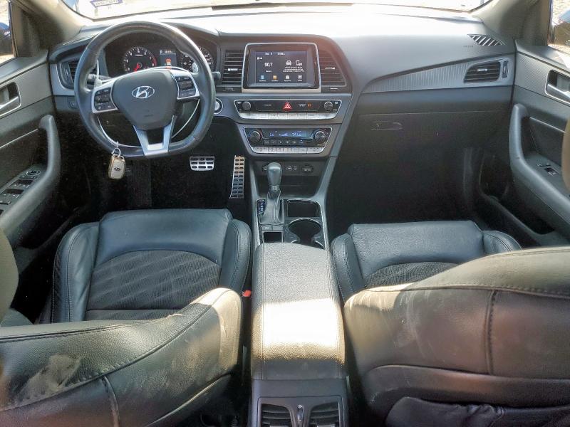 5NPE34AF4KH739658 - 2019 HYUNDAI SONATA LIMITED 蓝色 照片 8