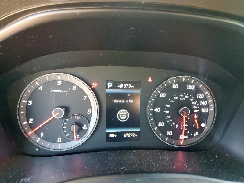 5NPE34AF4KH739658 - 2019 HYUNDAI SONATA LIMITED 蓝色 照片 9