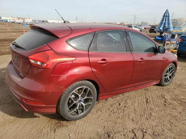 1FADP3K24FL287918 - 2015 FORD FOCUS SE BURGUNDY photo 3