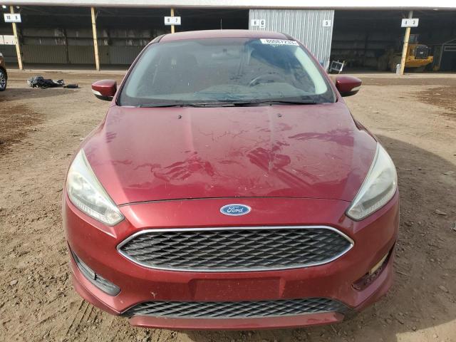 1FADP3K24FL287918 - 2015 FORD FOCUS SE BURGUNDY photo 5