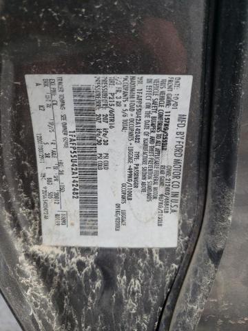 1FAFP55U42A142482 - 2002 FORD TAURUS SES GRAY photo 12