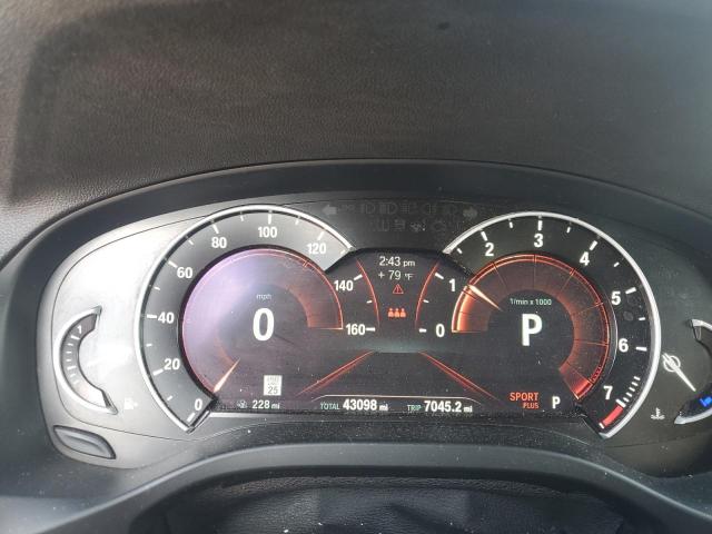 5UXTR9C53KLR09235 - 2019 BMW X3 XDRIVE30I WHITE photo 9