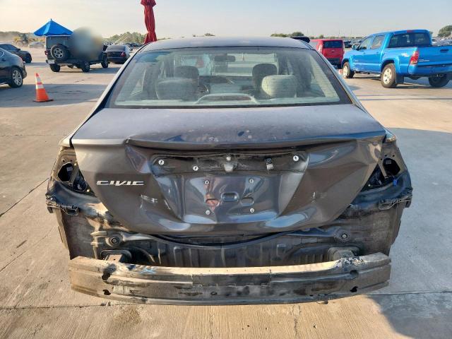 2HGFB2F59CH504602 - 2012 HONDA CIVIC LX GRAY photo 6