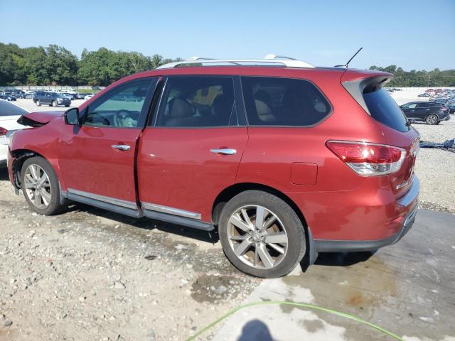 5N1AR2MN3FC673976 - 2015 NISSAN PATHFINDER S 红色 照片 2