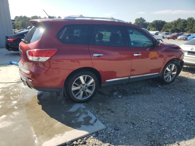 5N1AR2MN3FC673976 - 2015 NISSAN PATHFINDER S 红色 照片 3