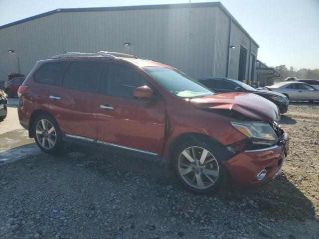 5N1AR2MN3FC673976 - 2015 NISSAN PATHFINDER S 红色 照片 4