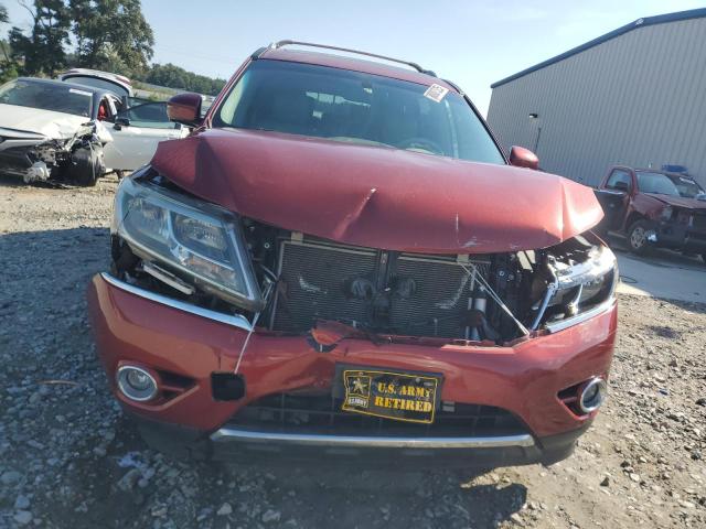 5N1AR2MN3FC673976 - 2015 NISSAN PATHFINDER S 红色 照片 5