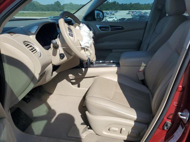 5N1AR2MN3FC673976 - 2015 NISSAN PATHFINDER S 红色 照片 7