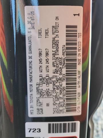 3TYLD5KN4ST021509 - 2025 TOYOTA TACOMA DOUBLE CAB GRAY photo 12