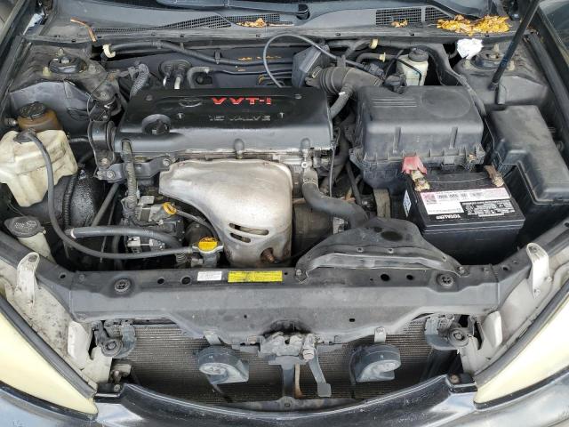 4T1BE32K64U290913 - 2004 TOYOTA CAMRY LE BLACK photo 11