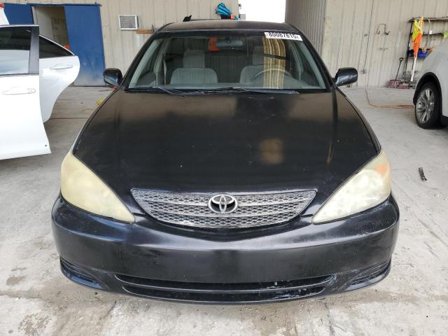 4T1BE32K64U290913 - 2004 TOYOTA CAMRY LE BLACK photo 5
