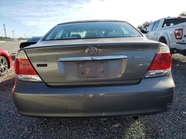 4T1BE32K65U629168 - 2005 TOYOTA CAMRY LE GRAY photo 6