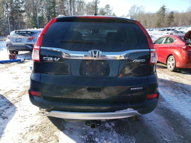 5J6RM4H93GL136129 - 2016 HONDA CR-V TOURING BLACK photo 6