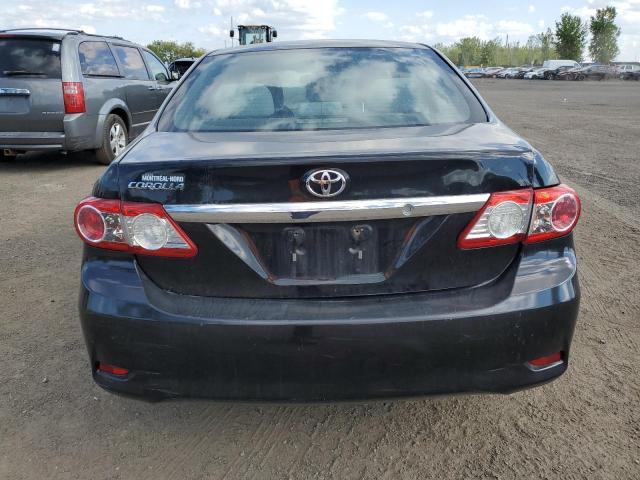 2T1BU4EE3DC038777 - 2013 TOYOTA COROLLA BASE შავი ფოტო 6