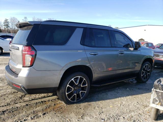 1GNSKRKD1MR489864 - 2021 CHEVROLET TAHOE K1500 RST GRAY photo 3