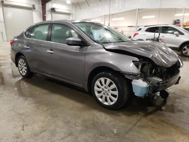 3N1AB7AP0GY331361 - 2016 NISSAN SENTRA S GRAY photo 4